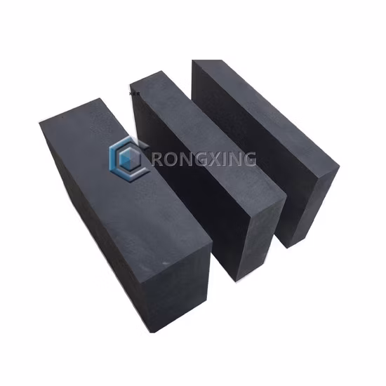 Fabricante de bloques de grafito moldeado isostático artificial de ladrillos en blanco de grafito con alto contenido de carbono